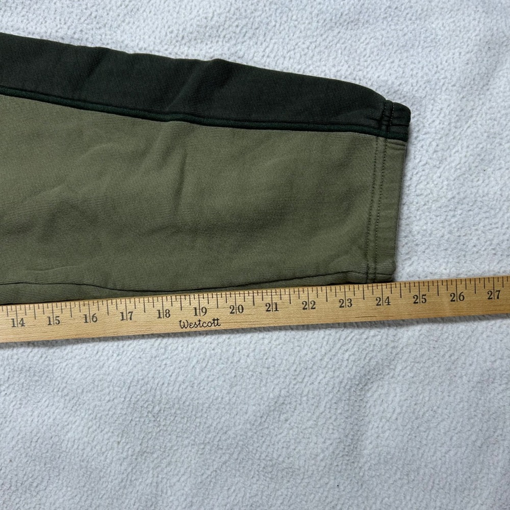 Nike Air Joggers Mens Size M Olive Green Fleece Tapered Sweatpants CJ4830-326 - Picture 7 of 8